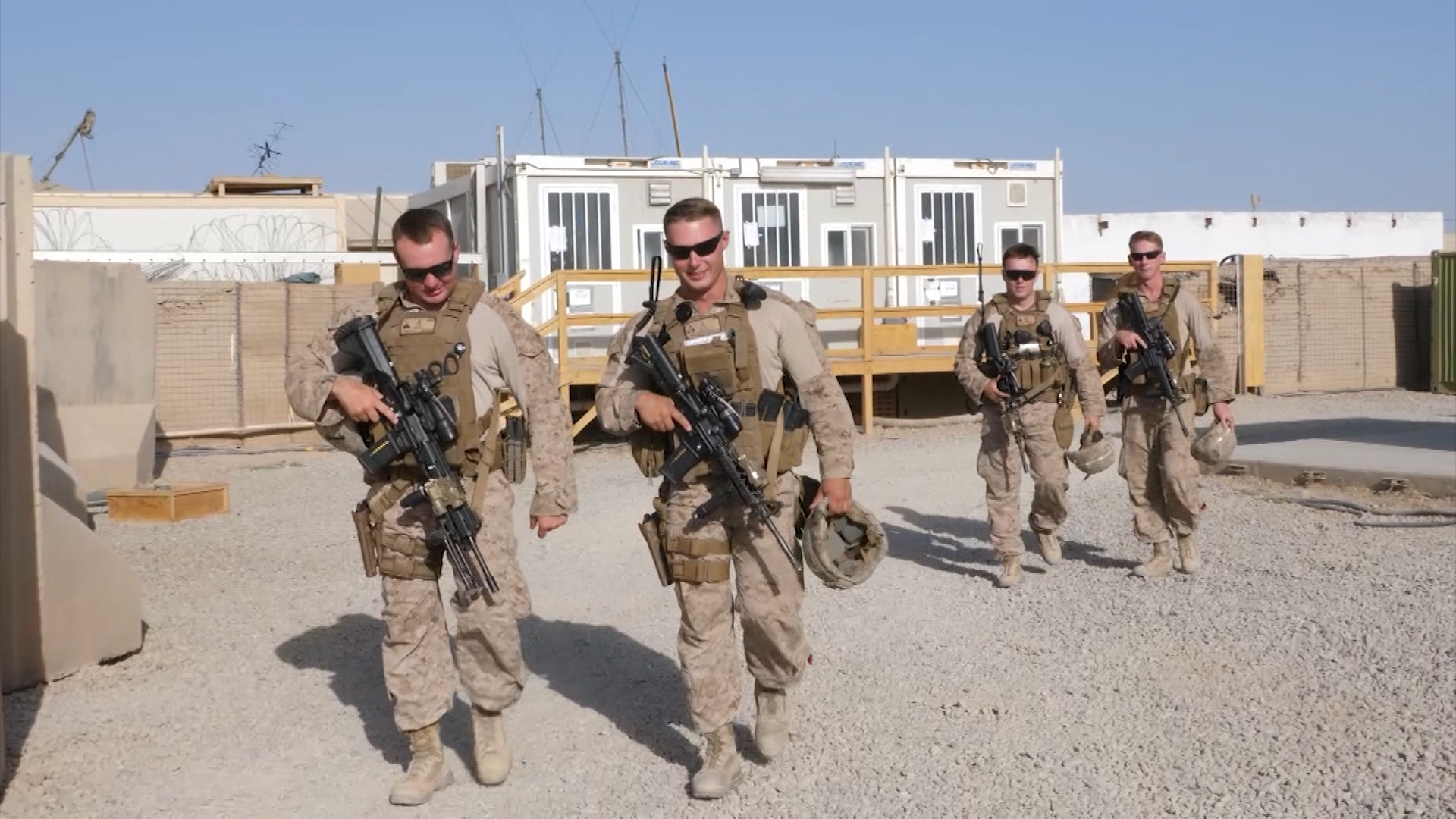 US Marines in Afghan
