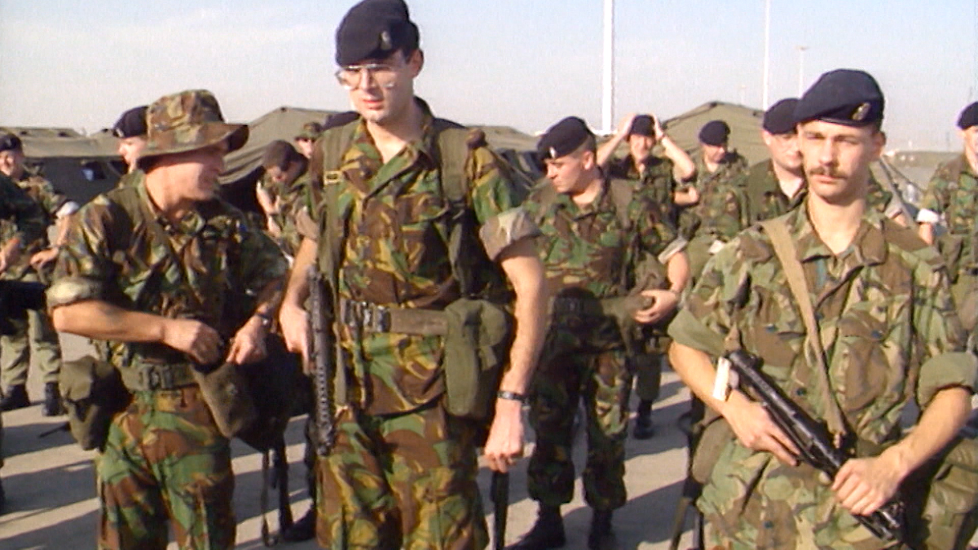 Soldiers On Op Granby Gulf War