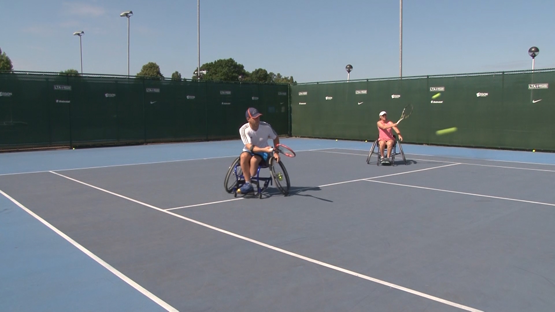 UK Wheelchair Tennis players prepare for Invictus Games