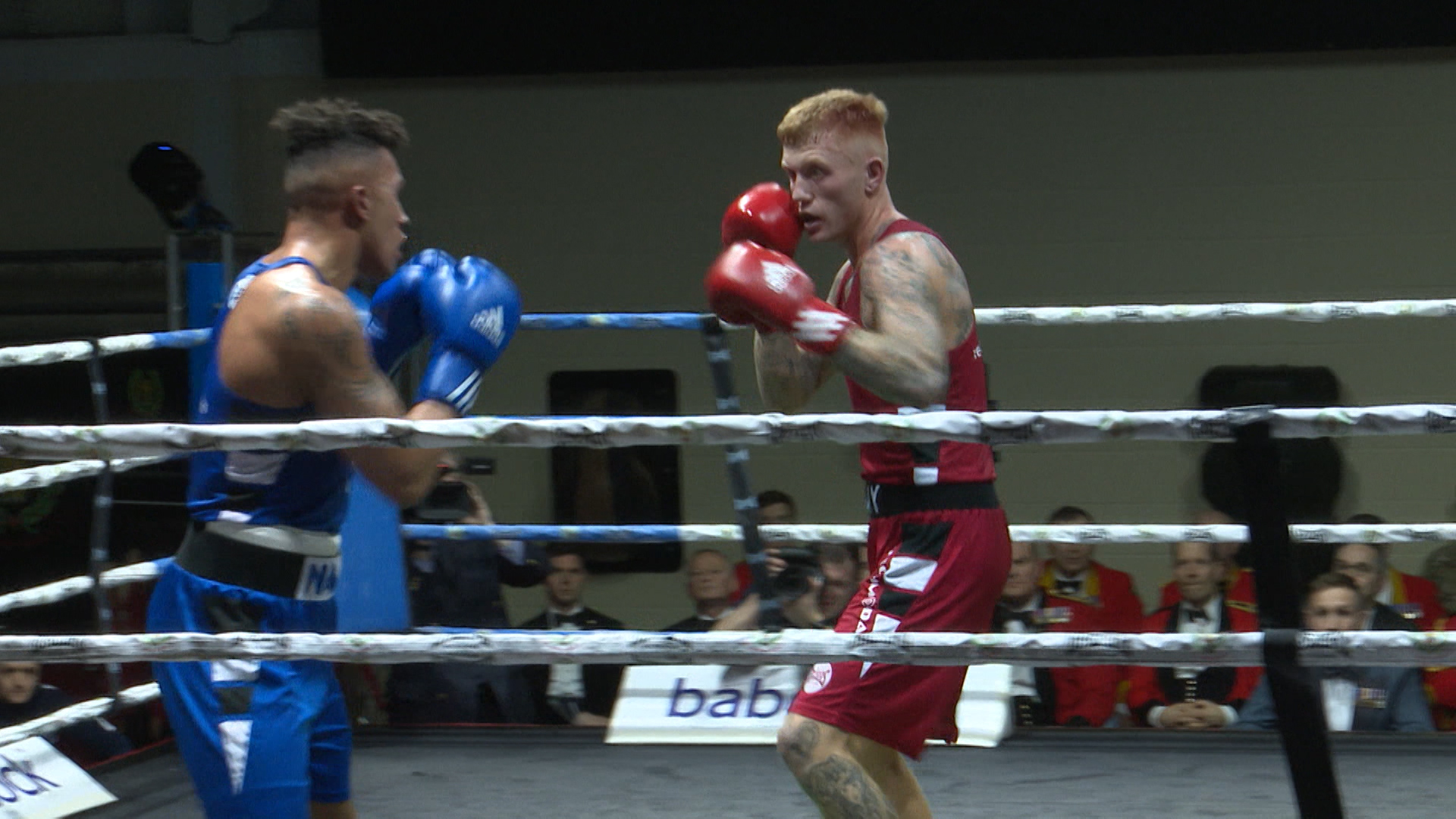 Royal Navy Inter-Services Boxing win 2018