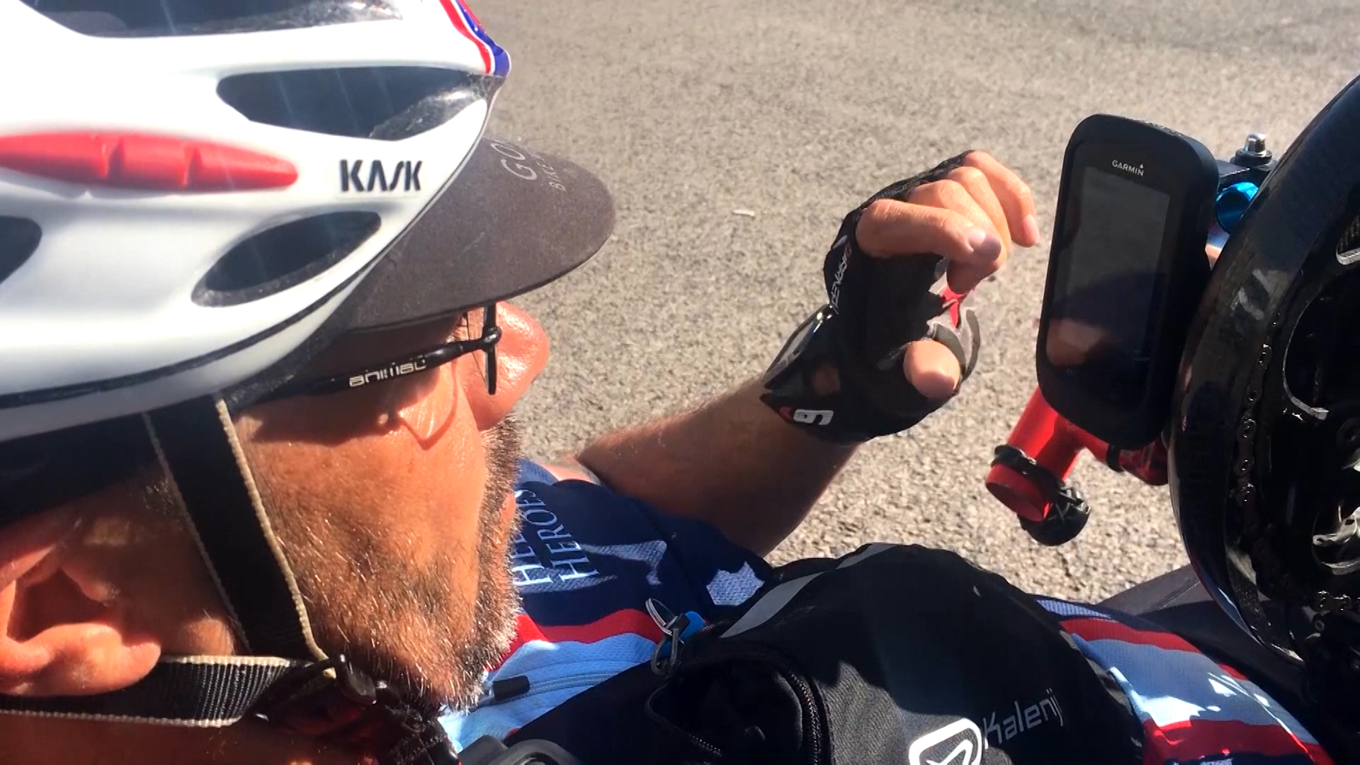 Injured vet preparing for charity bike ride