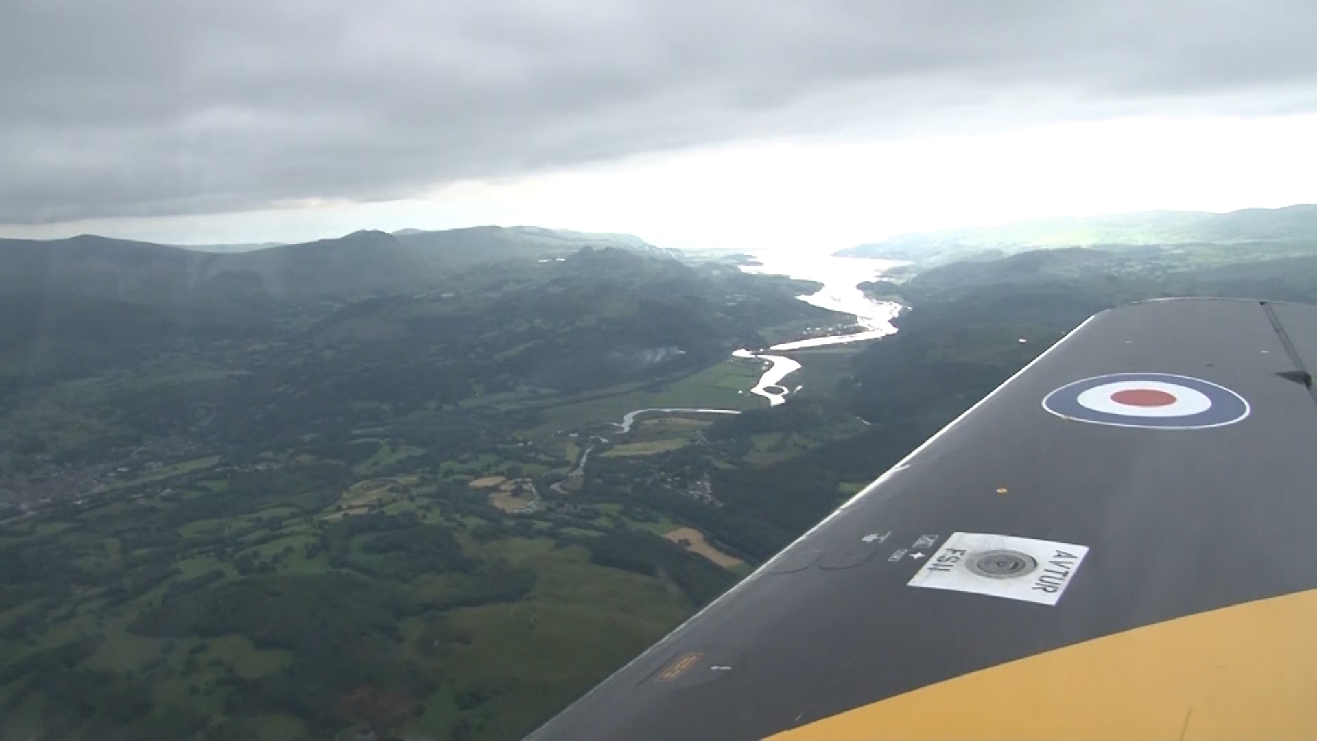 Tucano flypast
