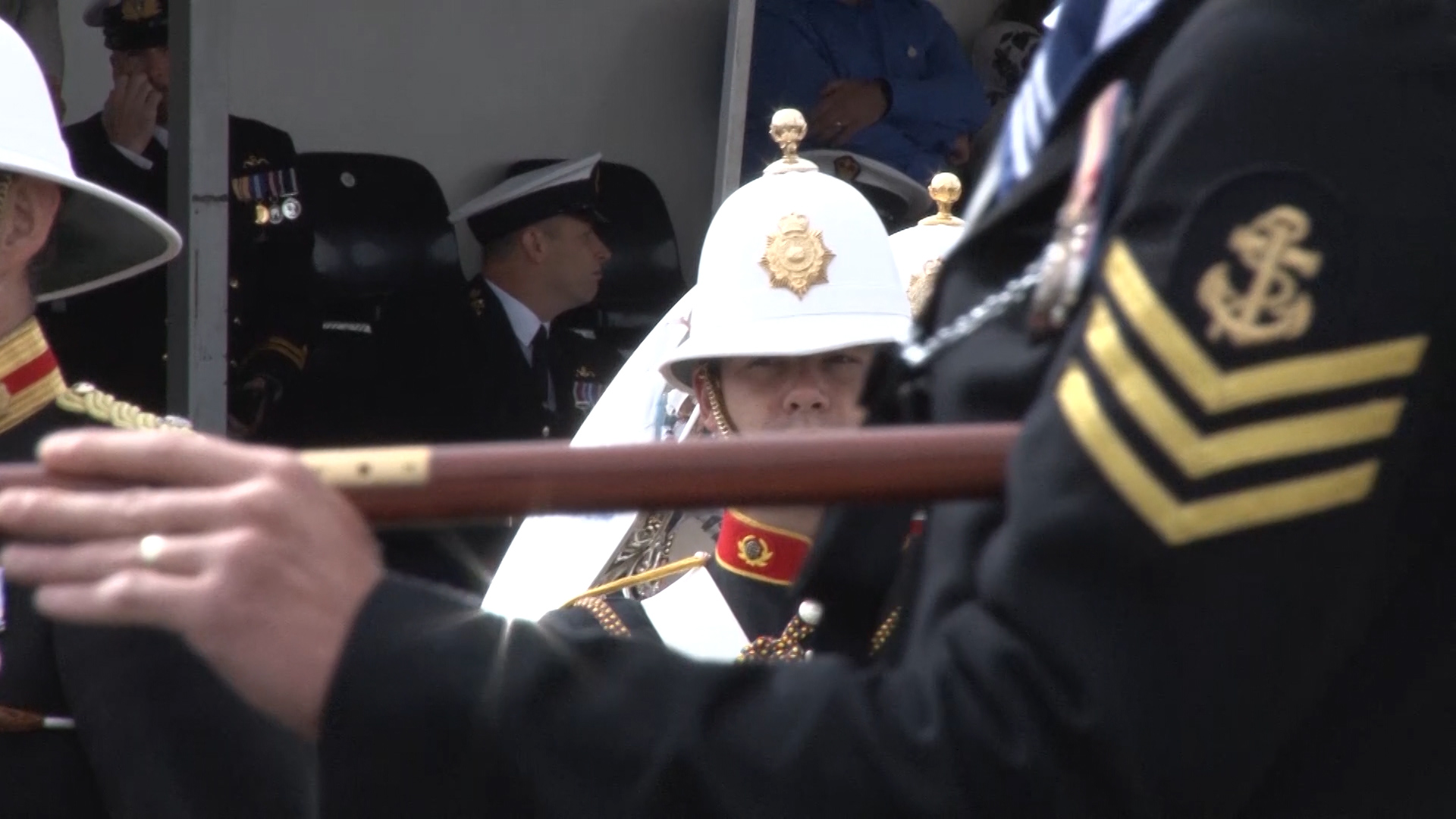 Parade for HMS Torbay