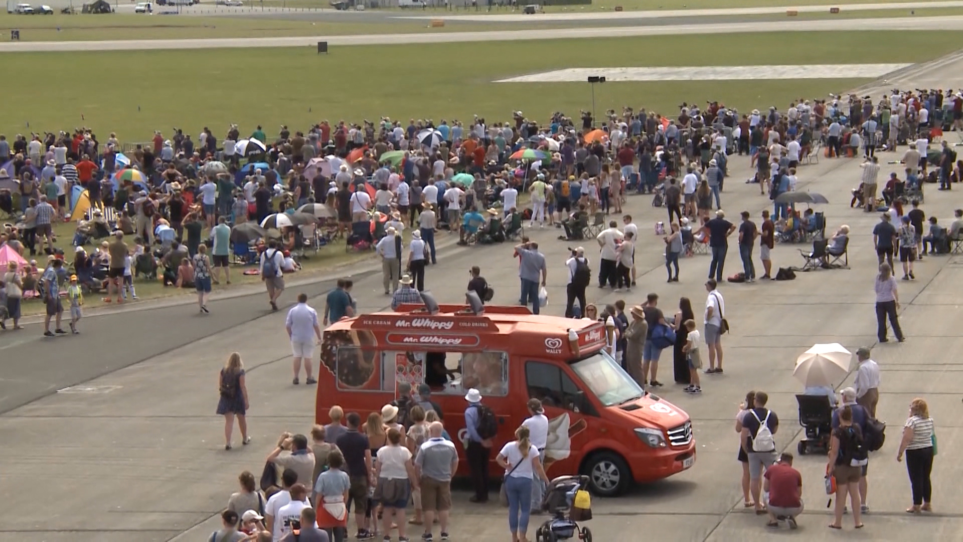 Crowds at 70th anniversary RNAS Yeovilton Air Day