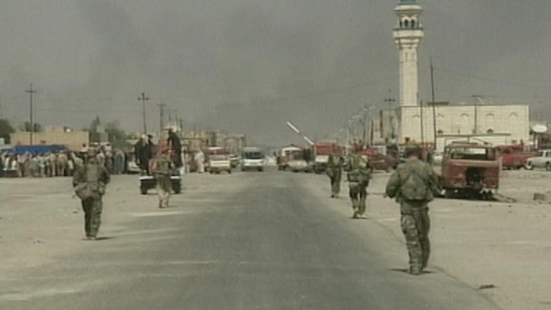 British troops in Iraq.