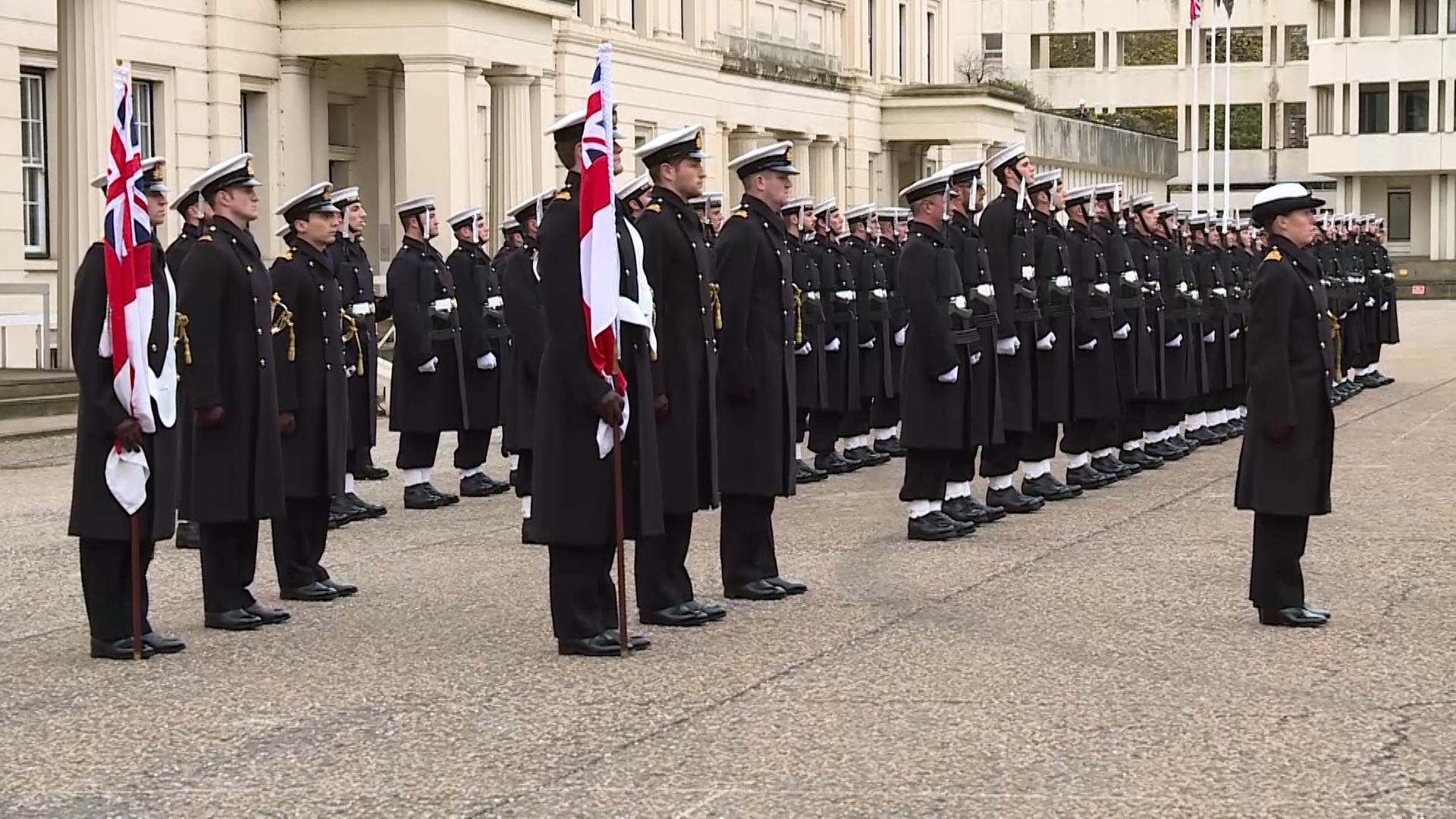 Royal Navy prepares to guard the Queen
