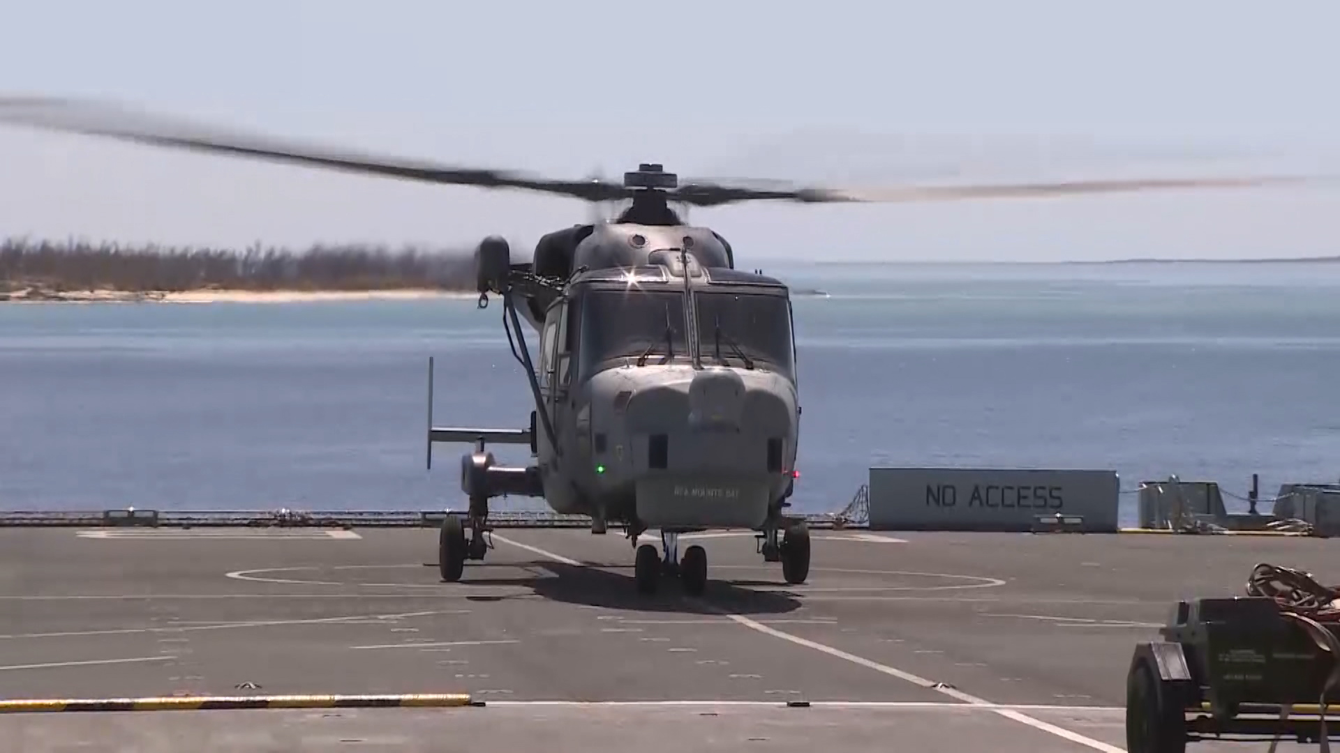 EXCLUSIVE: On Board RFA Mounts Bay As Hurricane Maria Wreaks Havoc