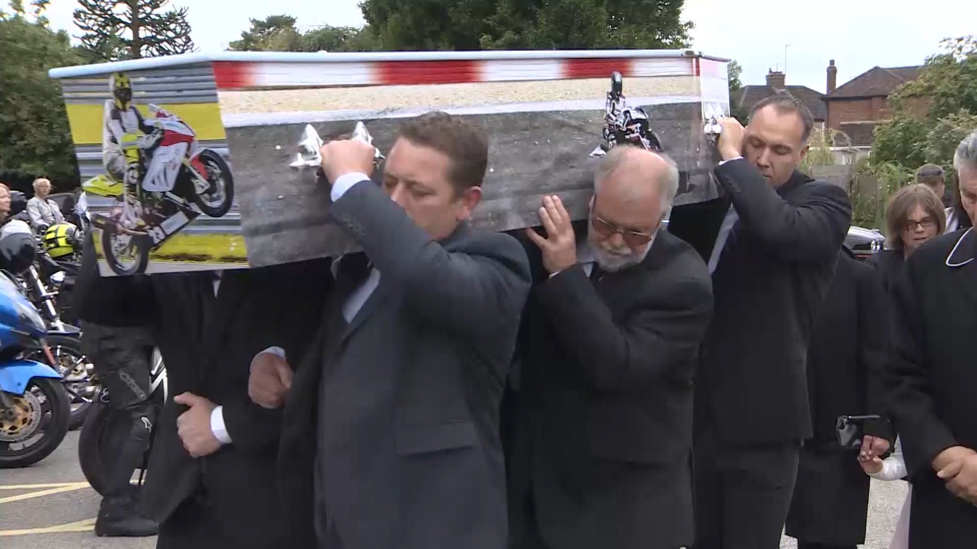 Mark Fincham coffin