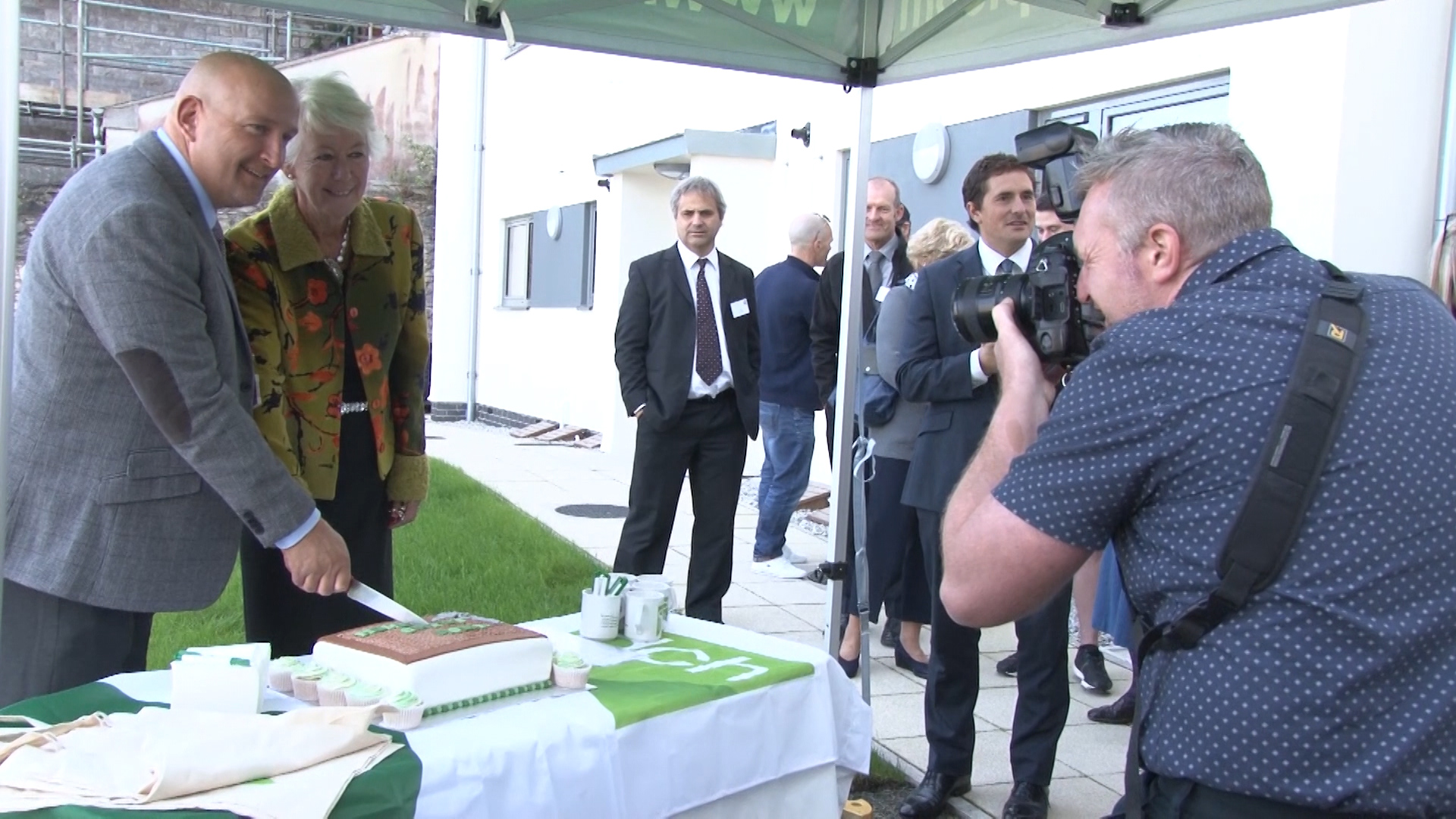 Celebrations at opening of Nelson project in Plymouth