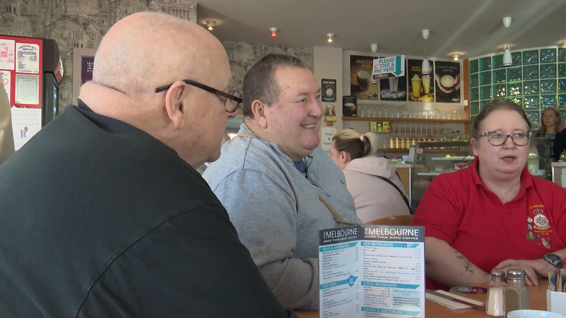 Veterans cafe