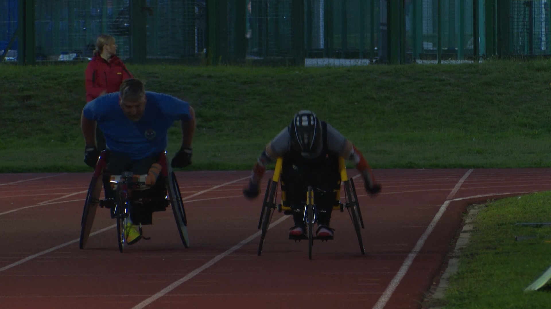 wheelchair racing invictus training