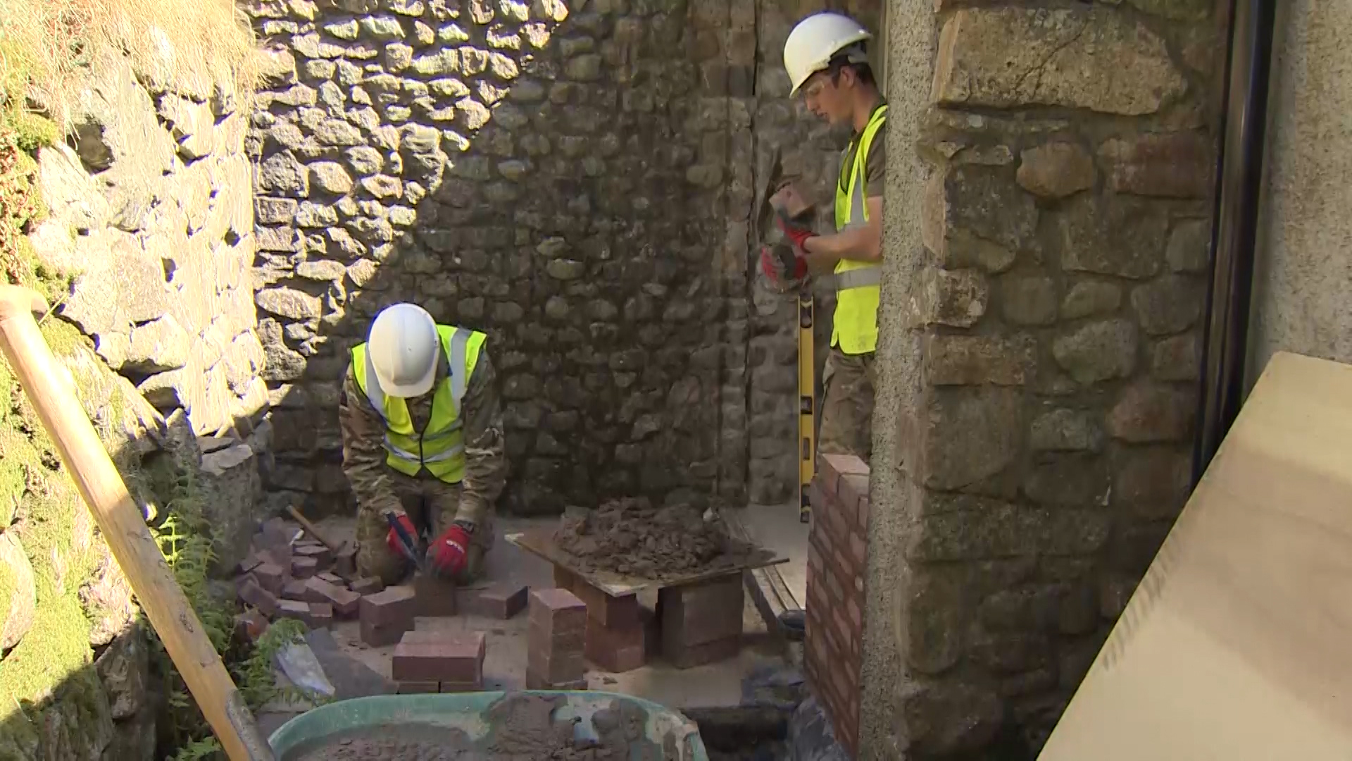 21 Engineer Regiment make repairs at Low Gillerthwaite