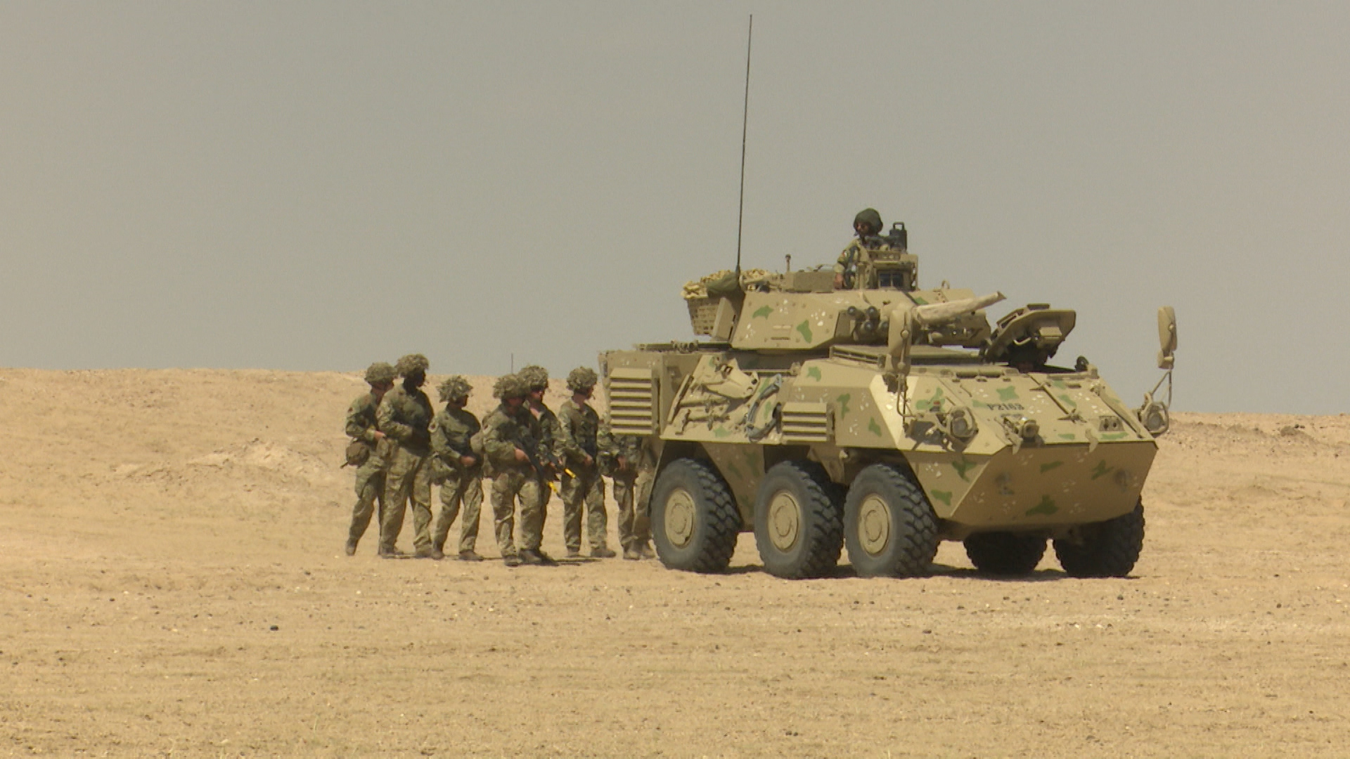 3 RIFLES on Ex Desert Warrior in Kuwait