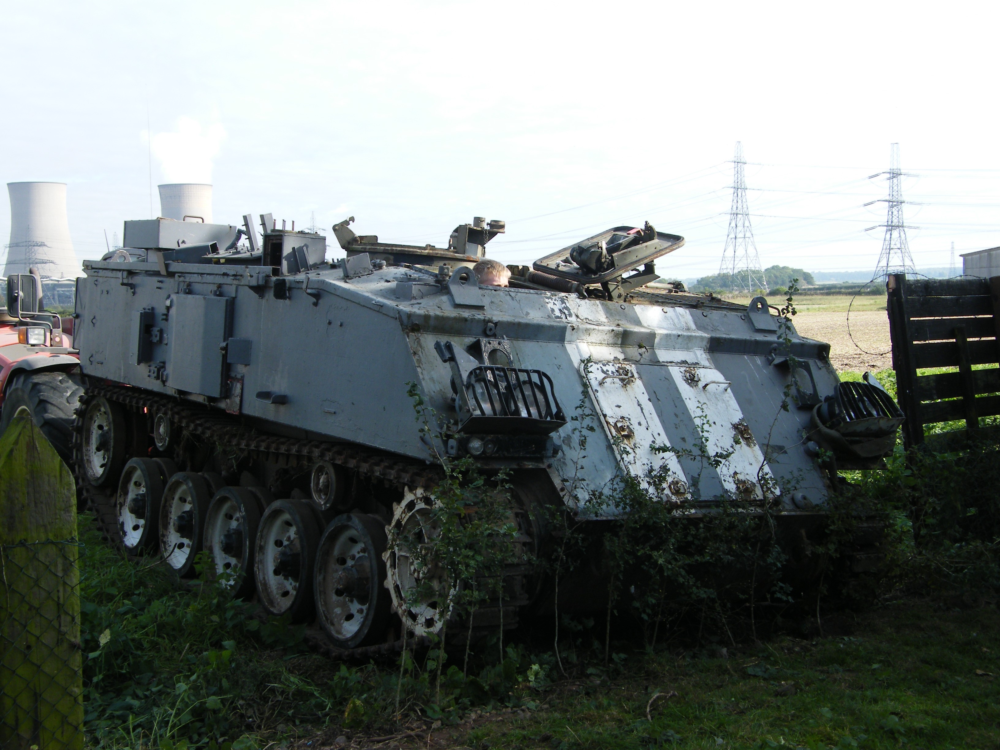 FV432 Mark 2-1 'Maid Marion' before being restored. Credit: Harvey Gillatt