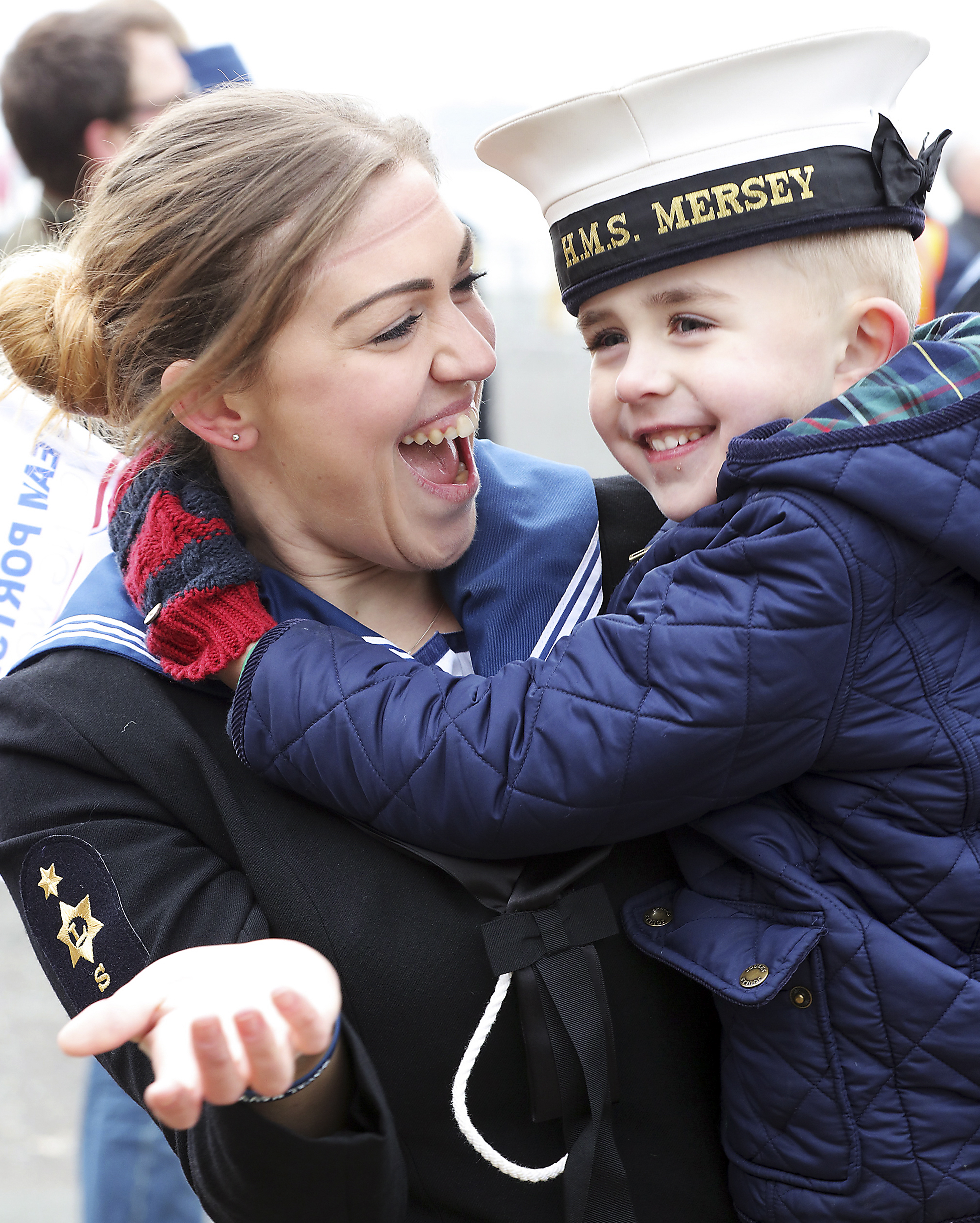 MOD photographs 2017- HMS Mersey Homecoming 