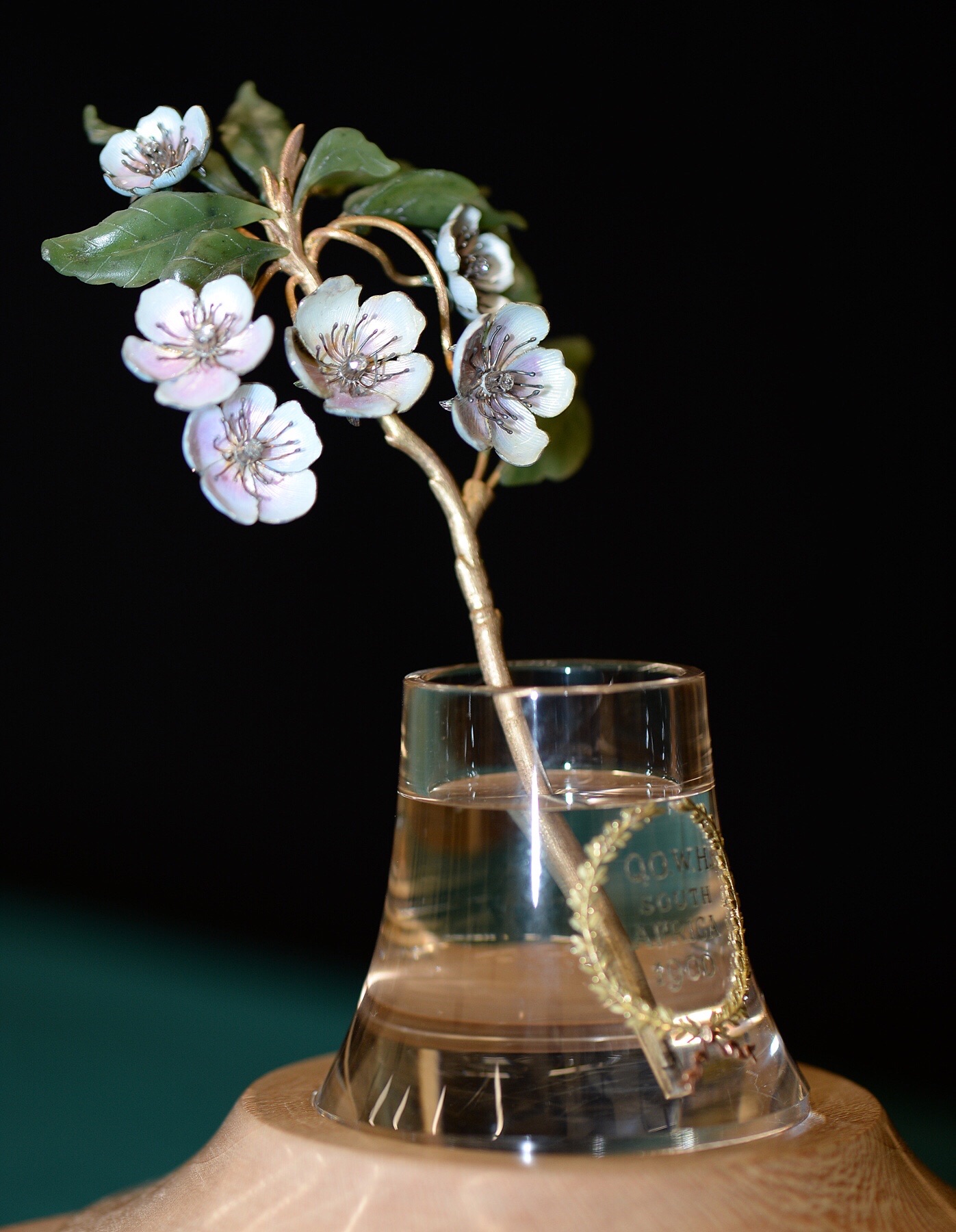 A Faberge flower presented to the Queen's Own Worcestershire Hussars is valued at £1m at the Antiques Roadshow