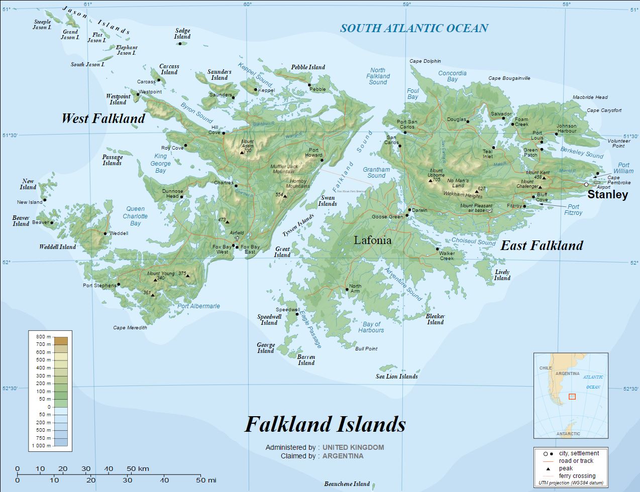 Falklands British names by Eric Gaba