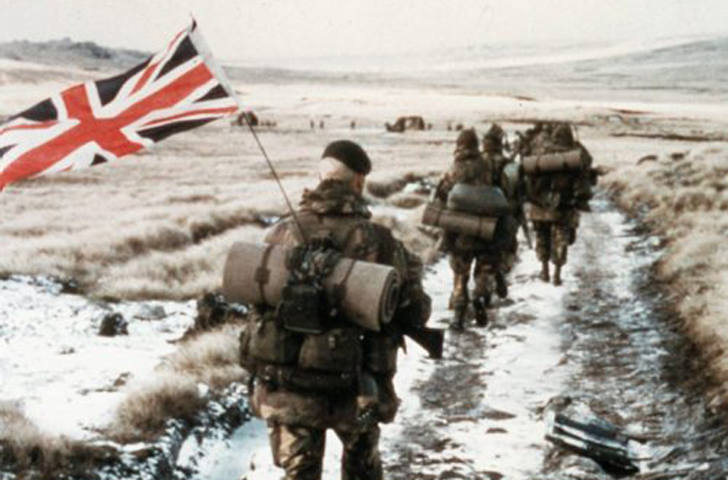 Royal Marines In The Falklands 