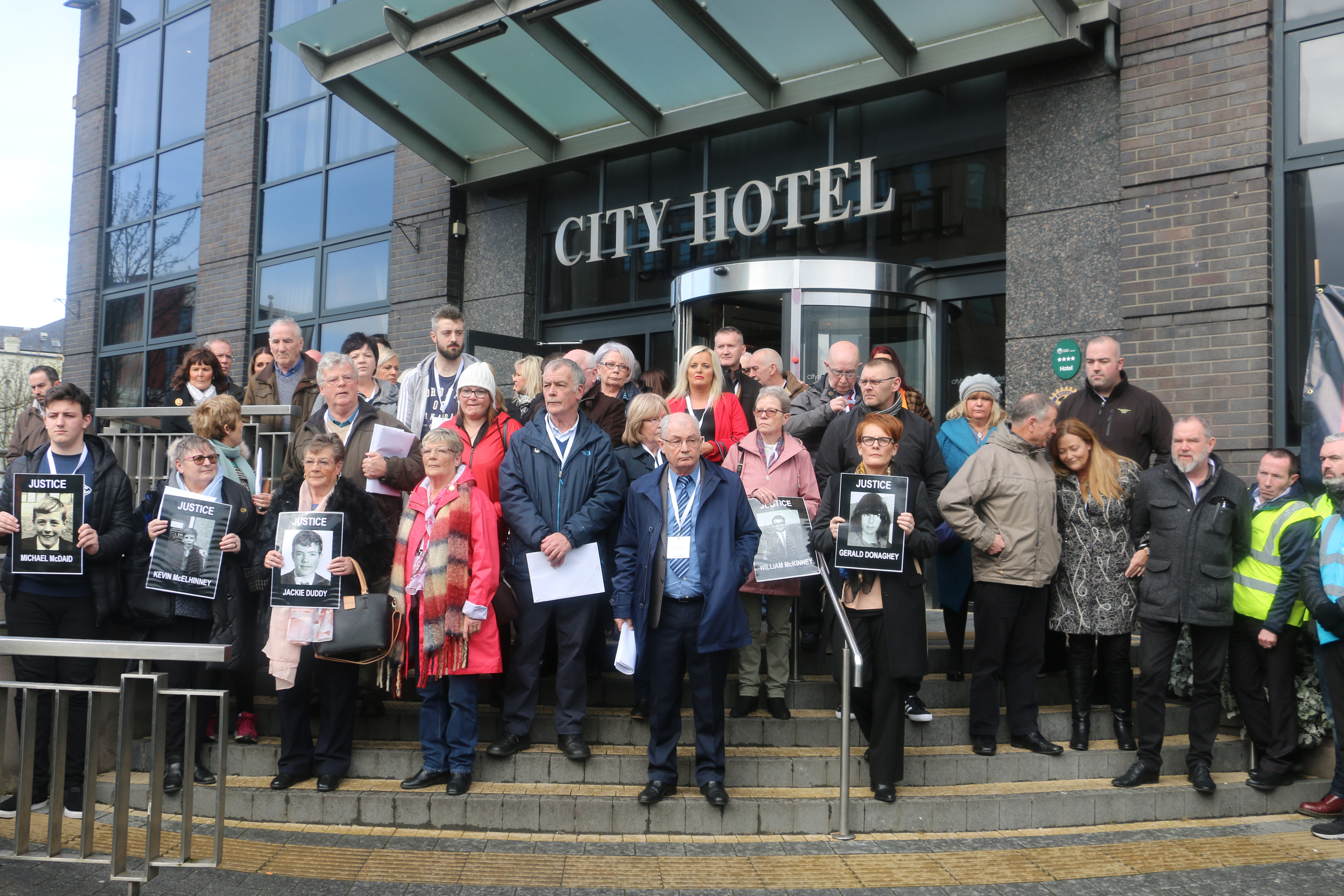 Families of the victims.