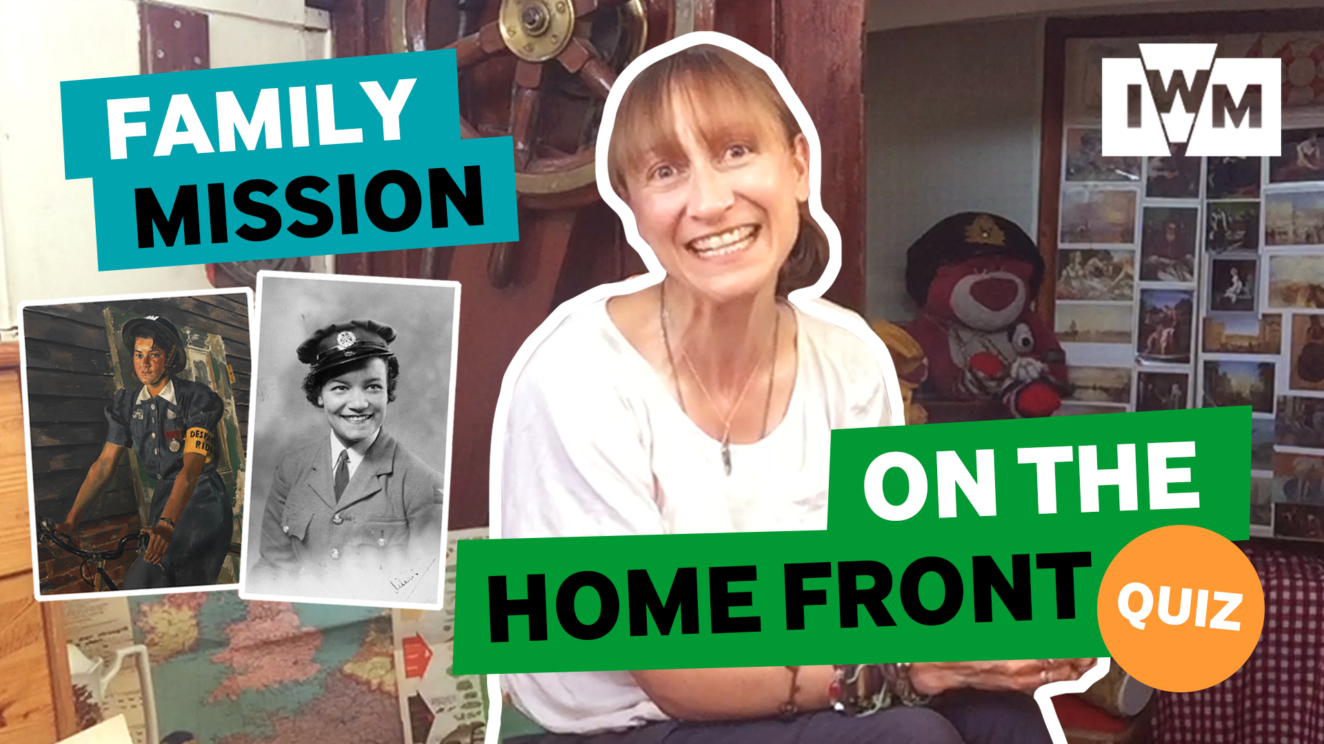 Family Mission On The Home Front Quiz. Credit Imperial War Museum