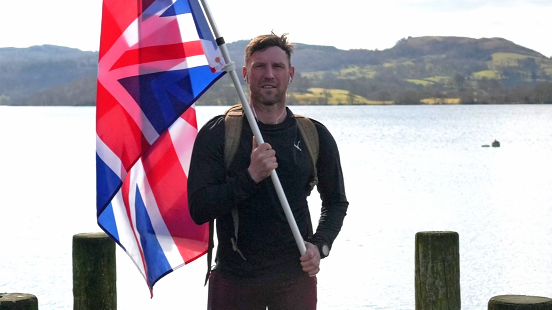 Farren Morgan finished the 1000 mile 'ruck' in 25 days