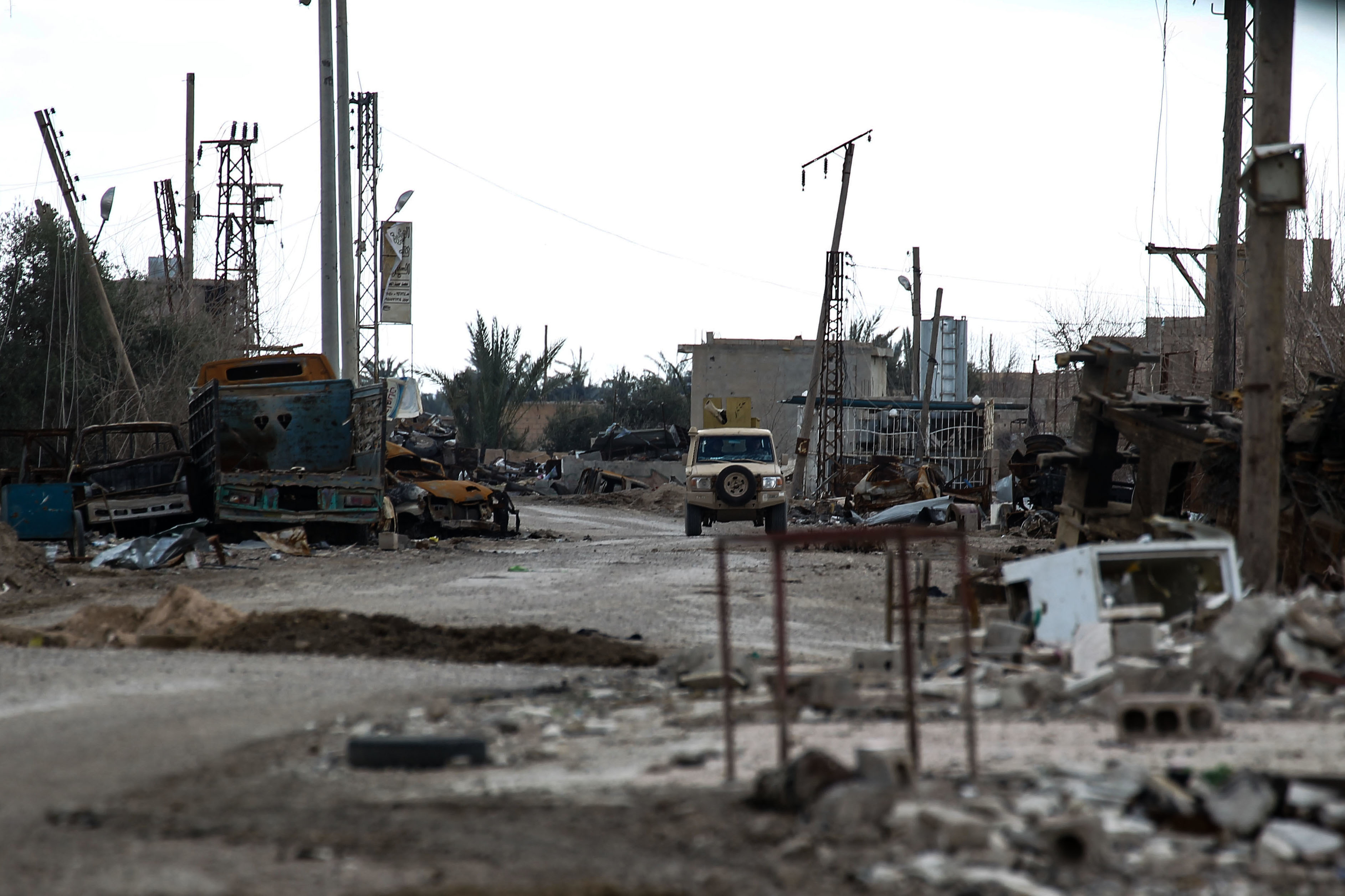 The remaining IS-held territory was liberated, but the militant group is not yet considered fully defeated (Picture: PA).