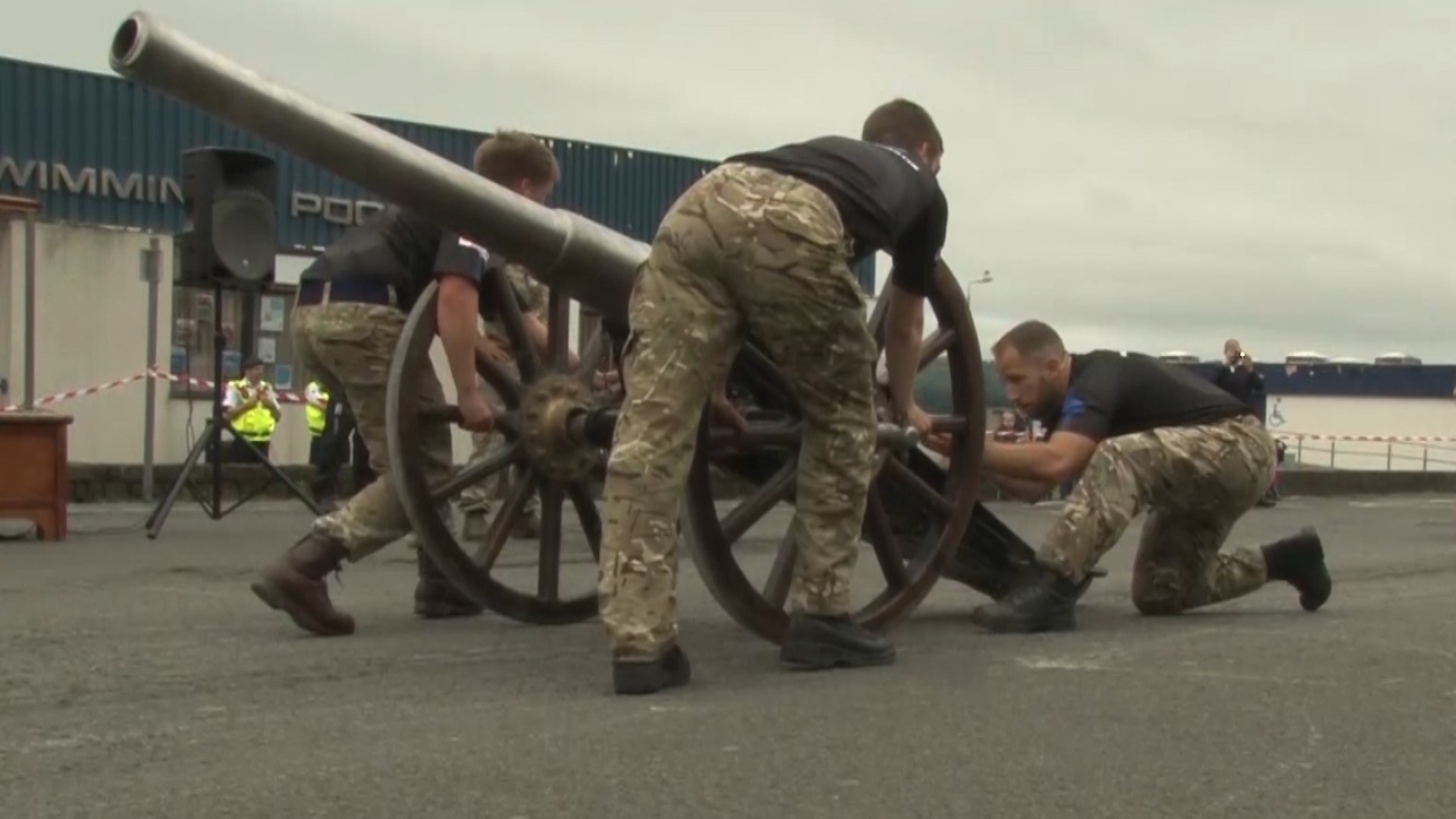 HMS Neptune Field Gun Team