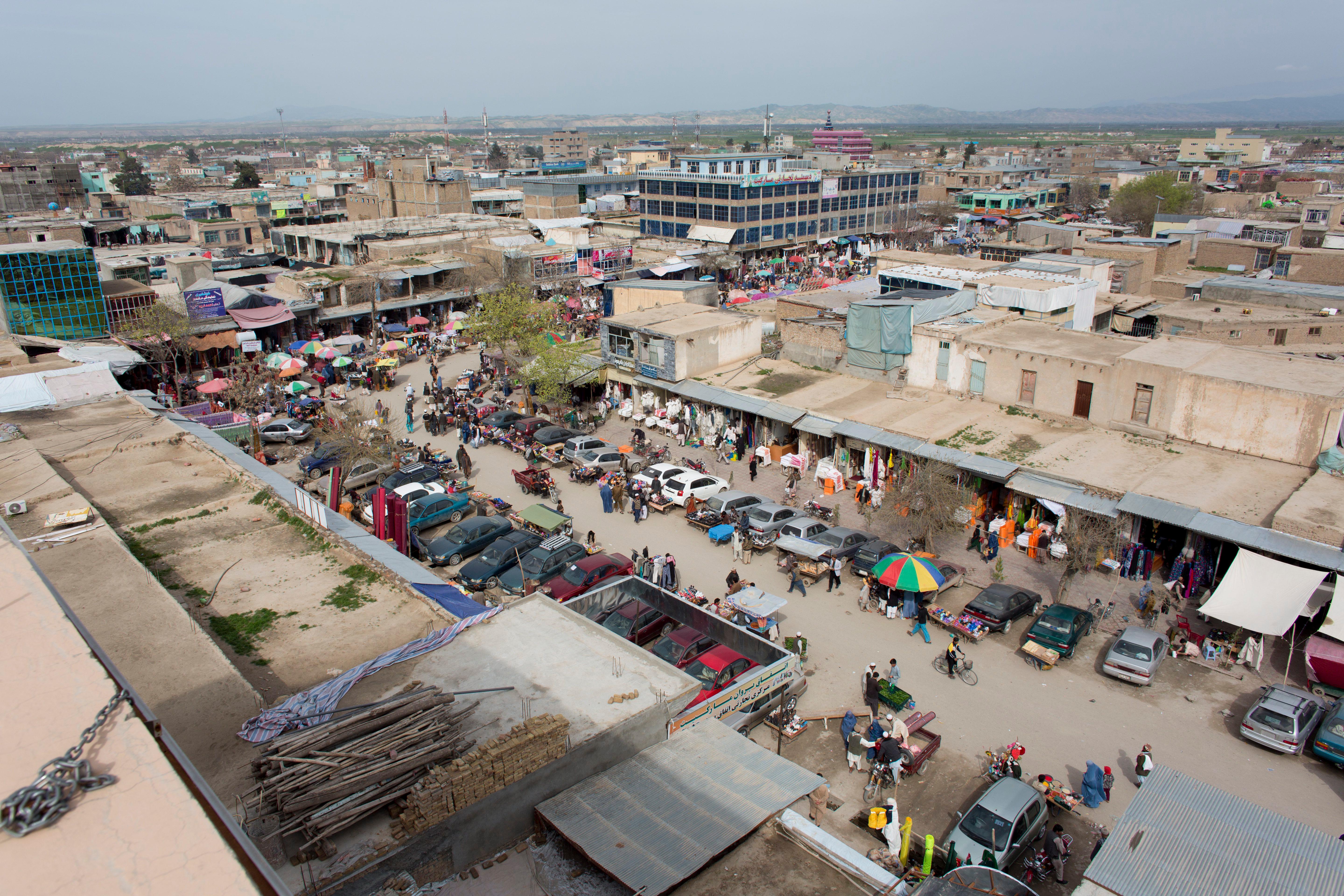 File image of Kunduz city