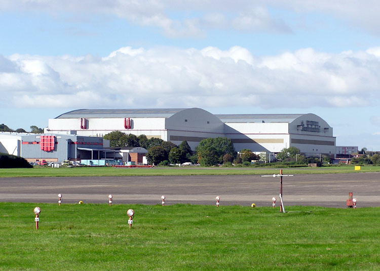 Bristol's aerospace hangar. Credit: Adrian Pingstone