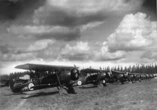 Finnish Fokkers 1935