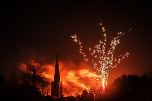 Fireworks on Bonfire Night last year (Picture: PA).