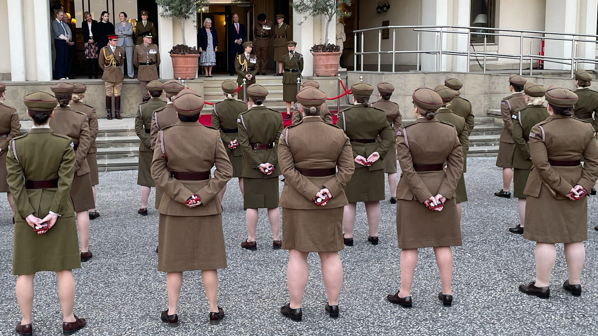 "The Corps has a long connection with the Royal Family of which we are very proud, and it was an honour to be able to provide support to such an important event for the nation."  Founded in 1907, the First Aid Nursing Yeomanry (Princess Royal’s Volunteer Corps) – more commonly known as the FANY, is an all-female voluntary organisation, originally formed of a small unit of nurses on horseback to provide a link between the battlefield and the Field Hospitals.  Today they are on call 24 hours, seven days a wee