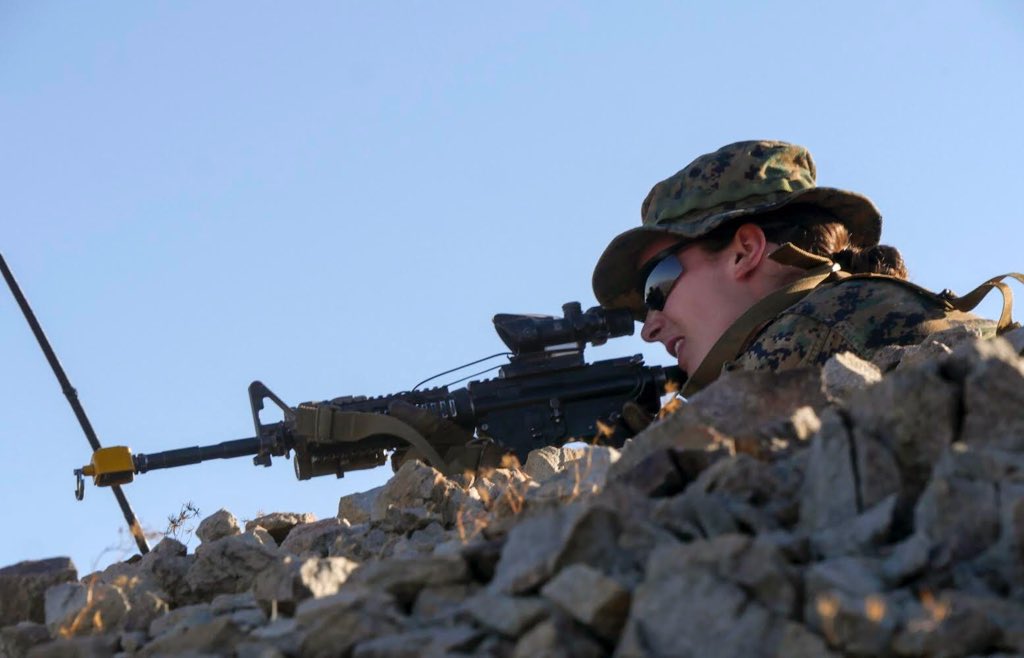First Female US Marine Officer