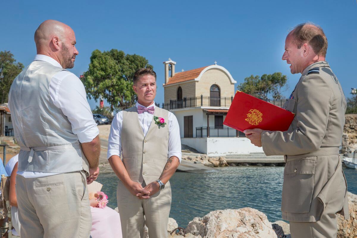 Same-Sex Marriage First For British Army Sergeant In Cyprus