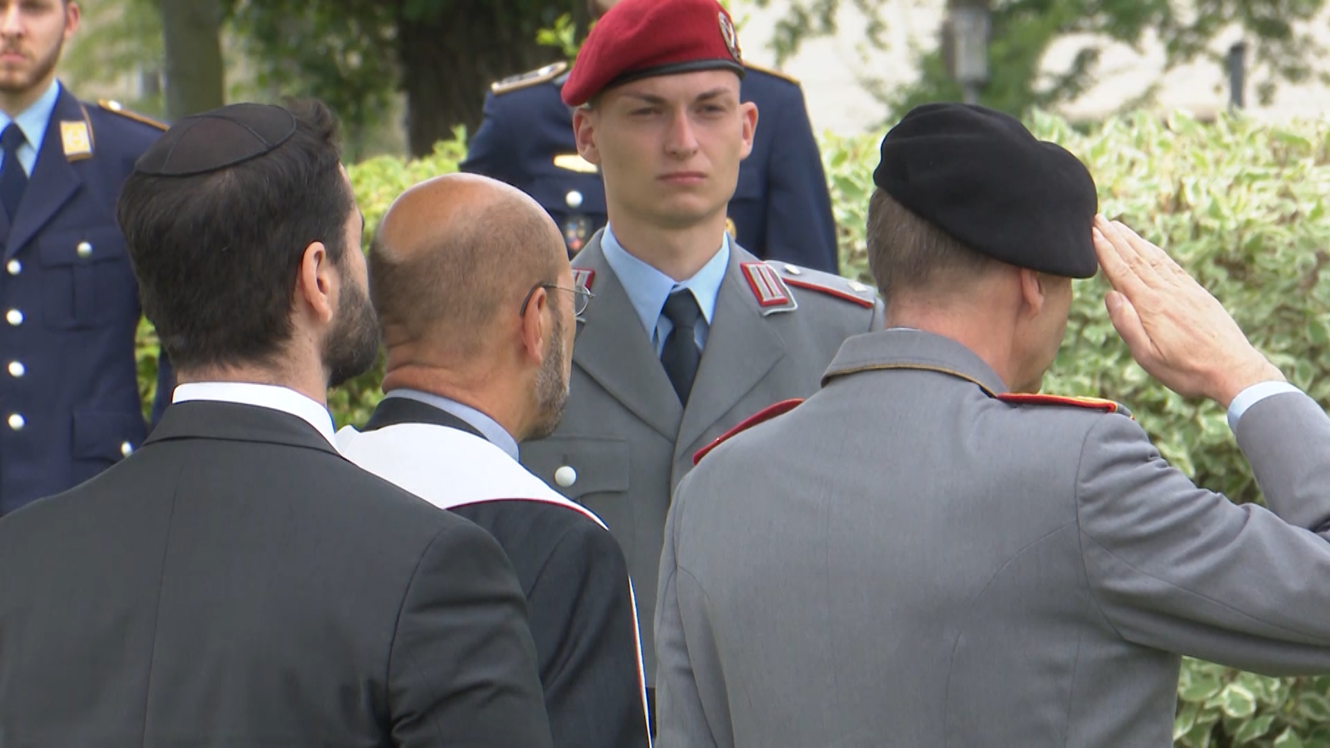 First German Military Rabbi in almost 90 years Zsolt Balla being appointed 29072021 CREDIT BFBS