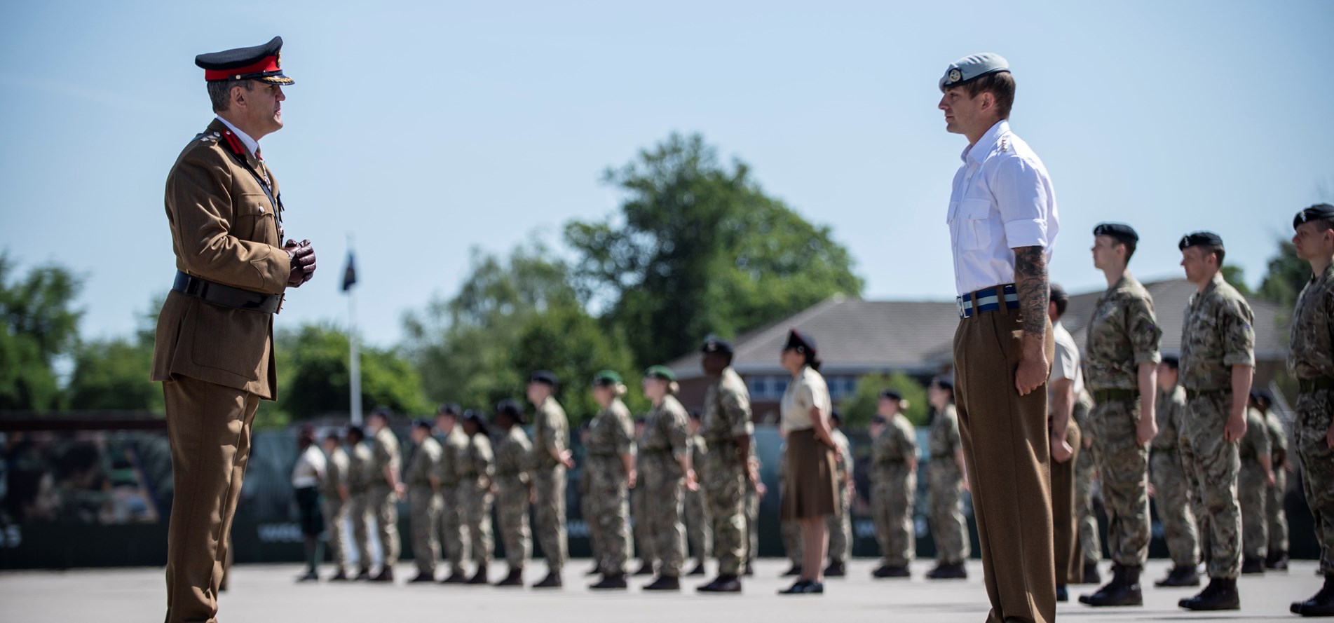 First passing out parade since coronavirus lockdown. Army Training Centre, Pirbright (Picture: British Army).