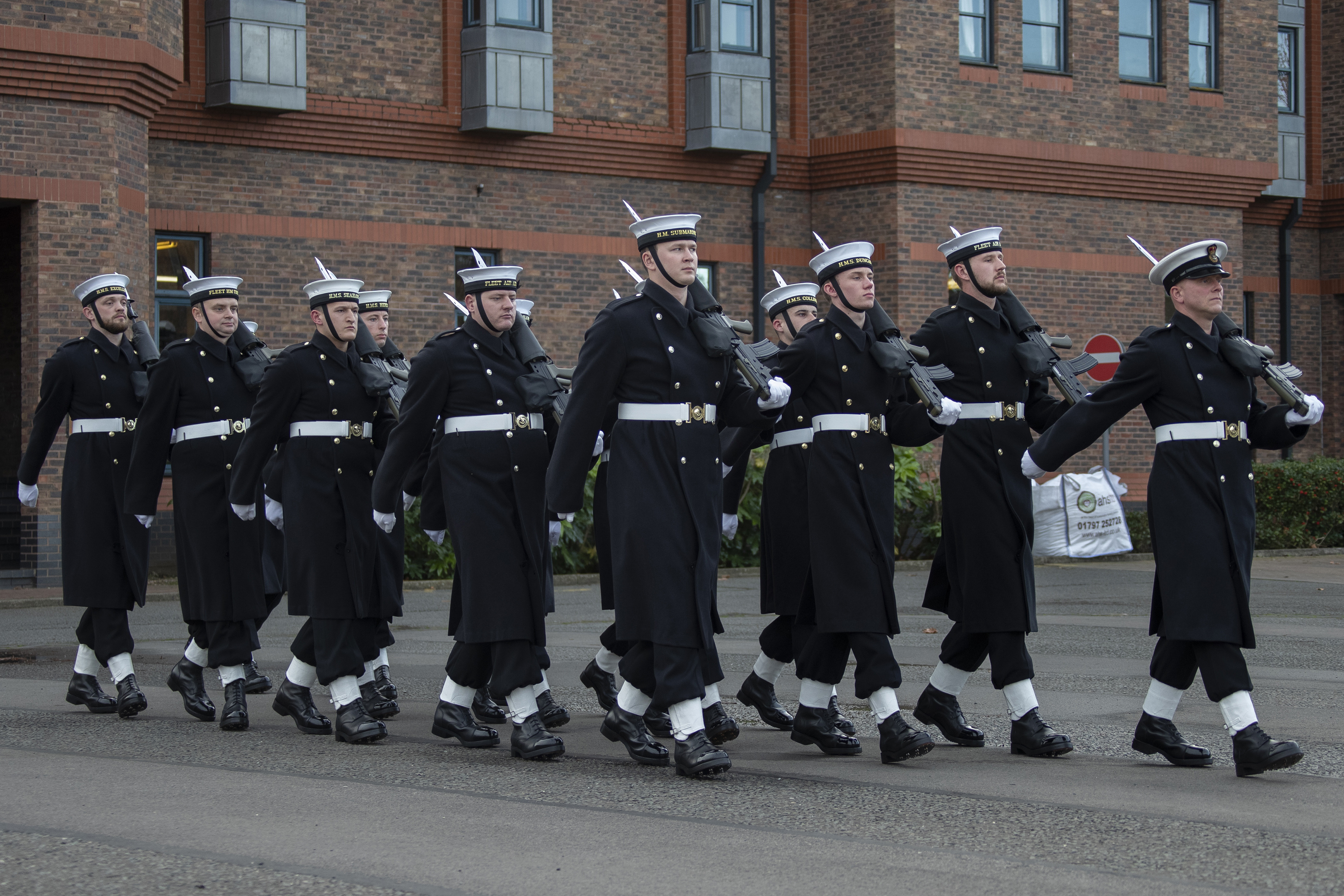 Cover image: The Royal Navy contingent has been declared ready to guard Windsor Castle (Picture: Royal Navy).