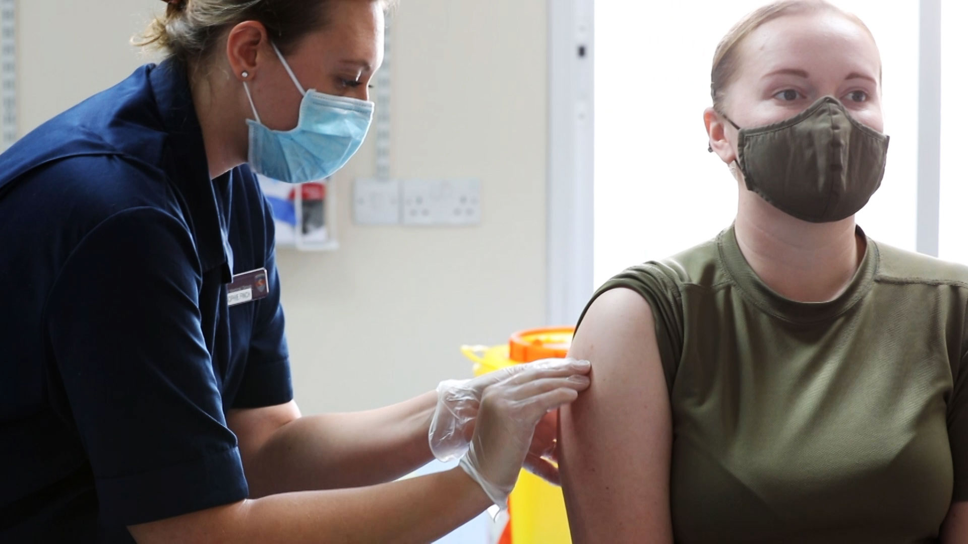The vaccine rollout for British military personnel in Cyprus started earlier this week.