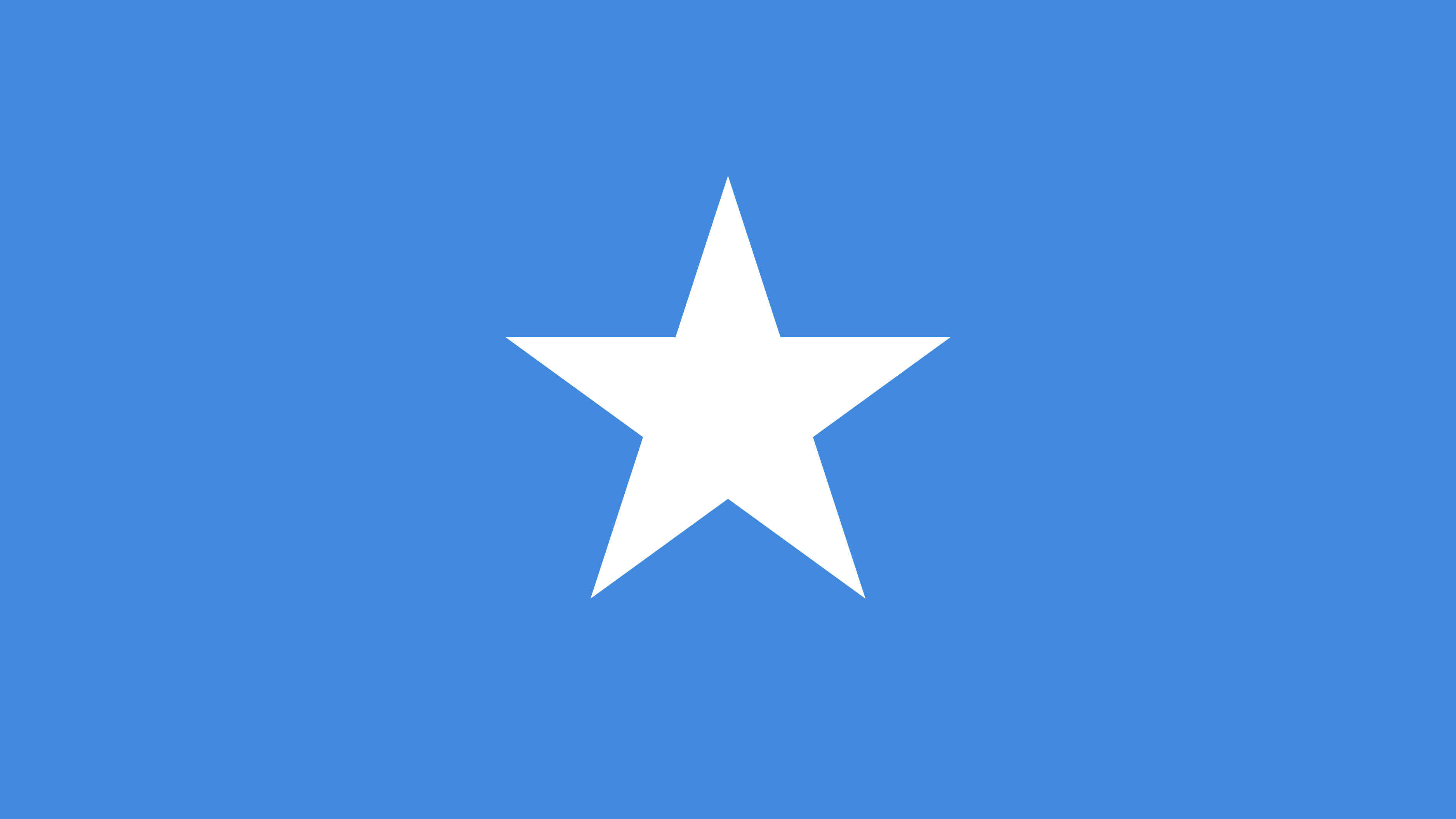 The Somali flag