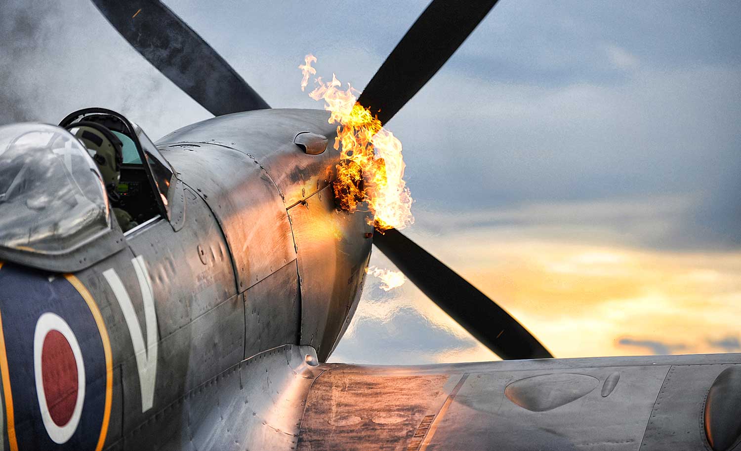 Spitfire TE311 of the Royal Air Force Memorial Flight Spitfire TE311 of the Royal Air Force Memorial Flight