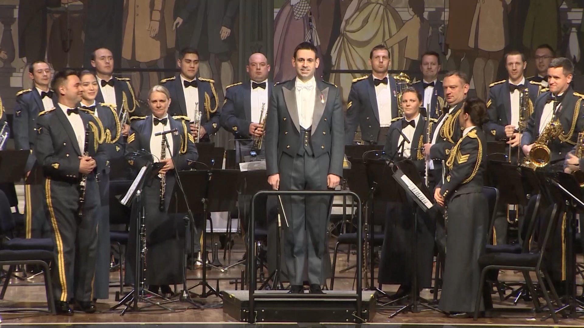 Flight Lieutenant Chris I'Anson, Director of Music, Central Band of the RAF