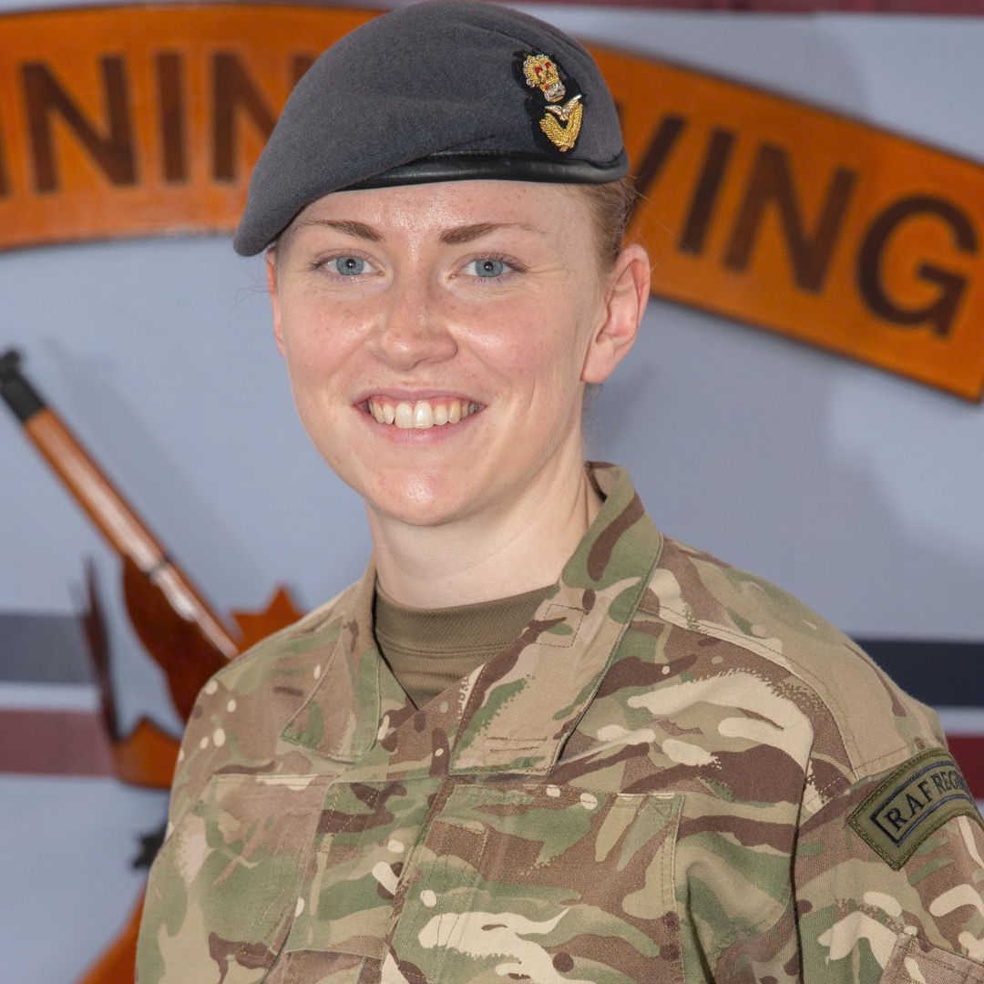 Flying Officer Emma Graves (Picture: RAF).