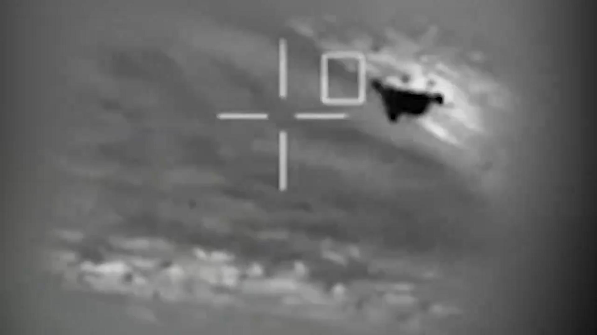 Footage of interception of Iranian UAVs by fighter jets (Picture: Israeli Defence Forces)