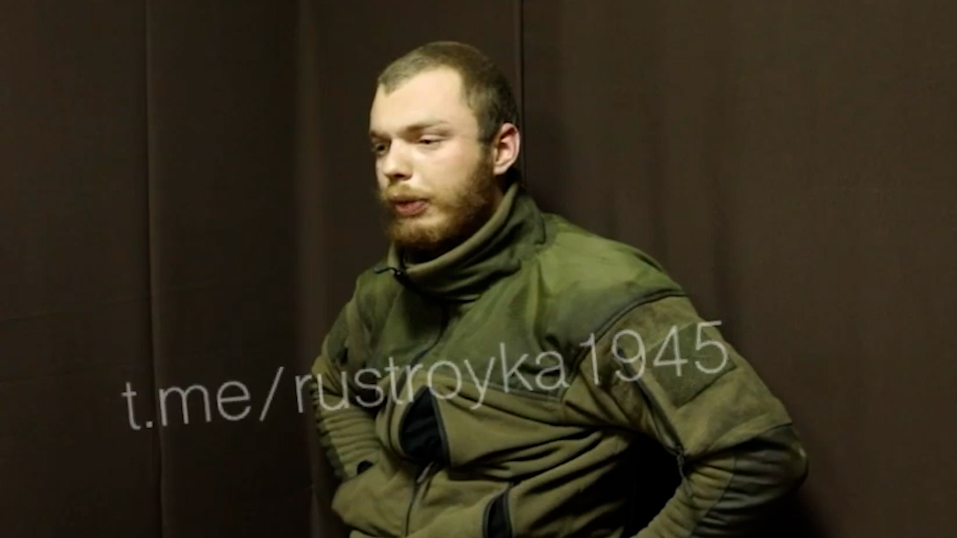 Former British Army soldier James Scott Rhys Anderson captured by Russian forces Ukraine 241124 CREDIT Telegram