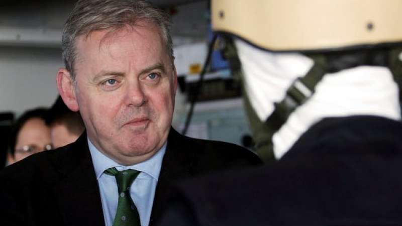 Former Defence Minister Guto Bebb during a visit to HMS Argyll. (Image: Crown Copyright).