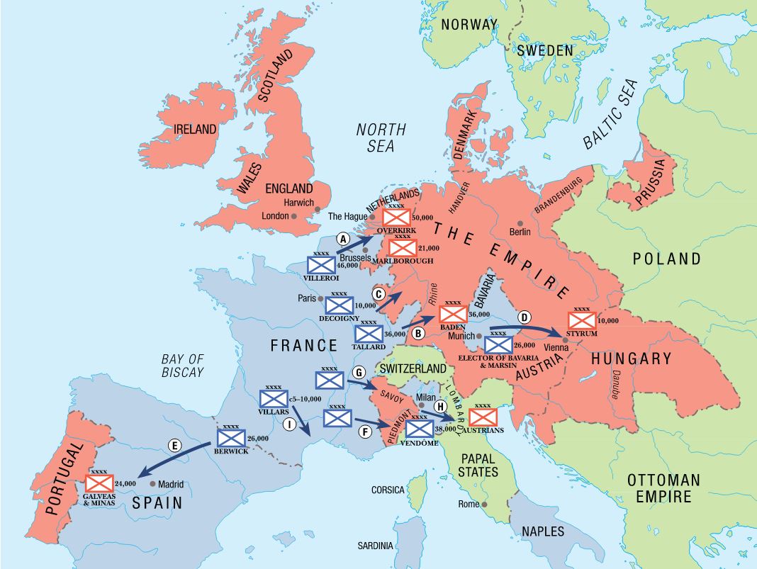 French campaigns 1704 better version