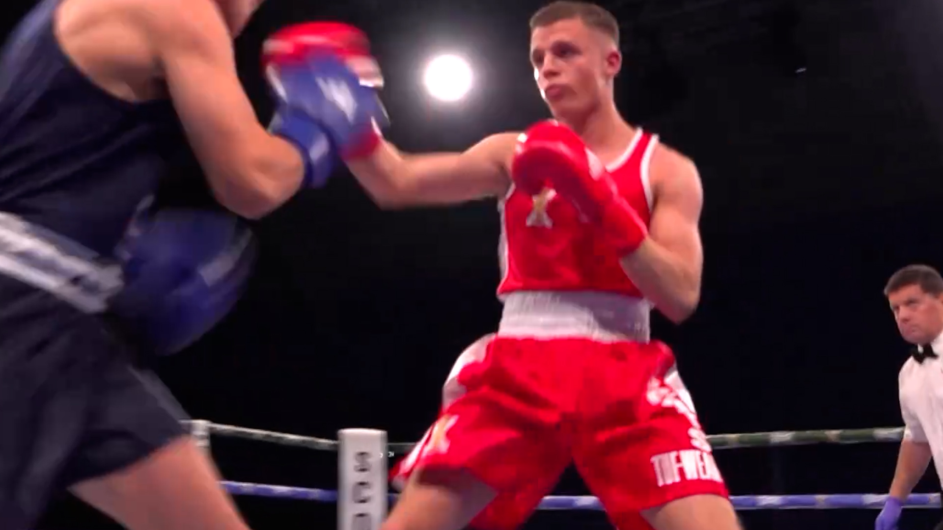 Fusilier Caleb Donaghy of 2 SCOTS claimed best boxer of the night 01122023 CREDIT BFBS