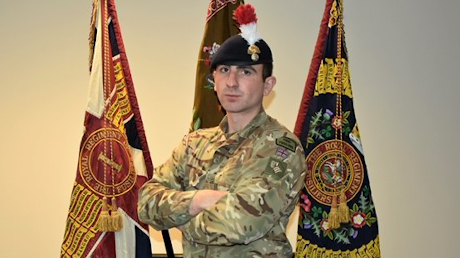 Fusilier Sam Brownridge