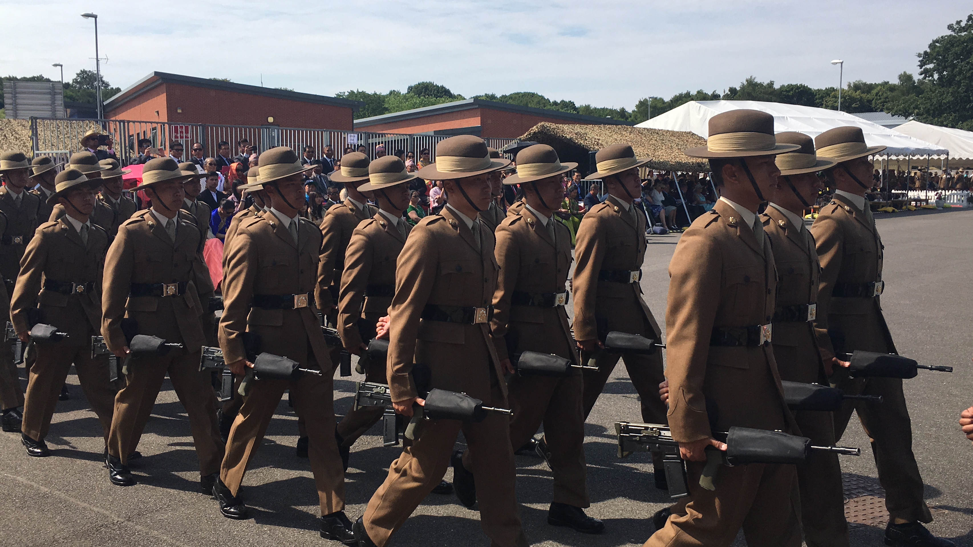 GURKHA 60TH BIRTHDAY PARADE