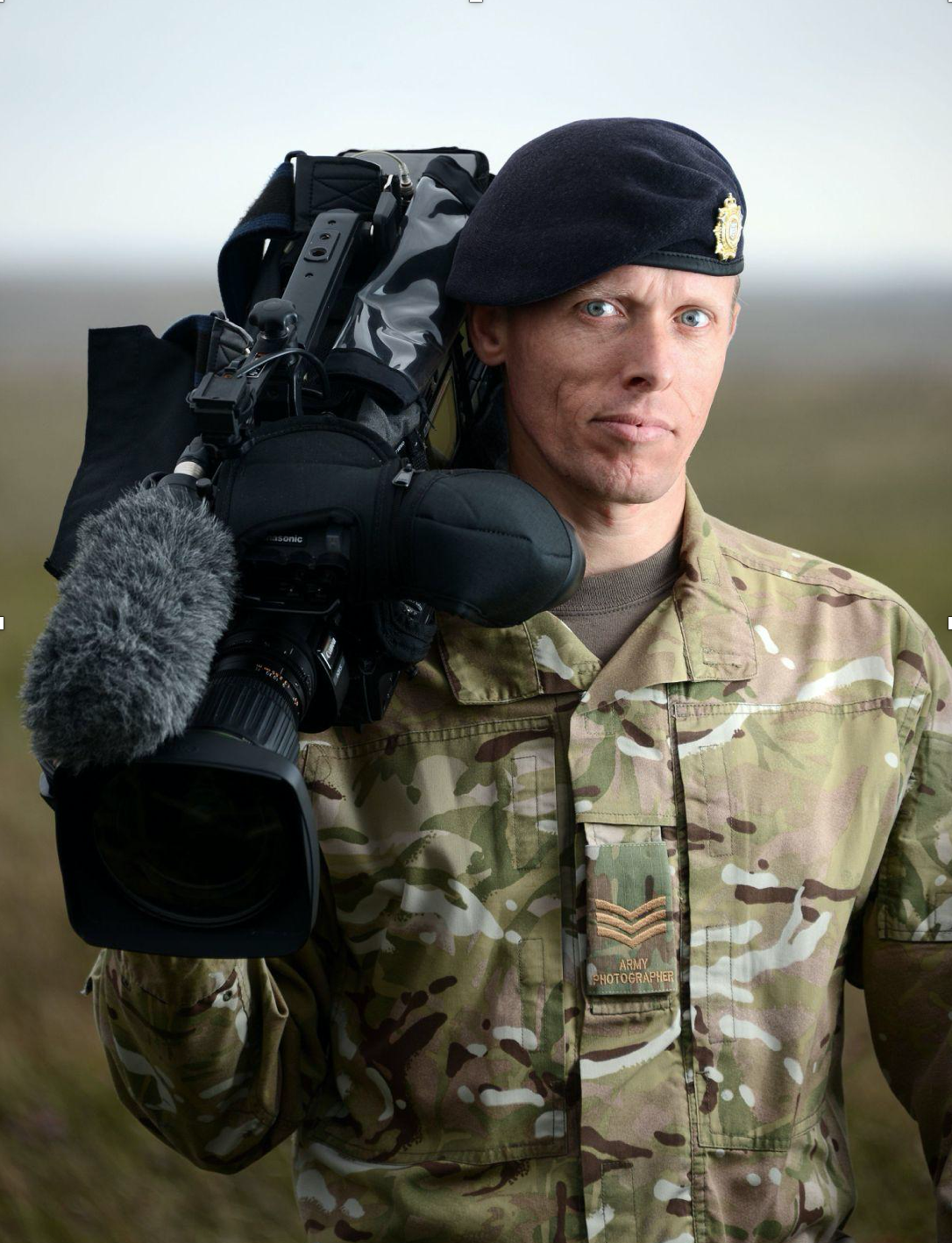 Gary Kendall is an ex-army photographer. Credit: Gary Kendall.